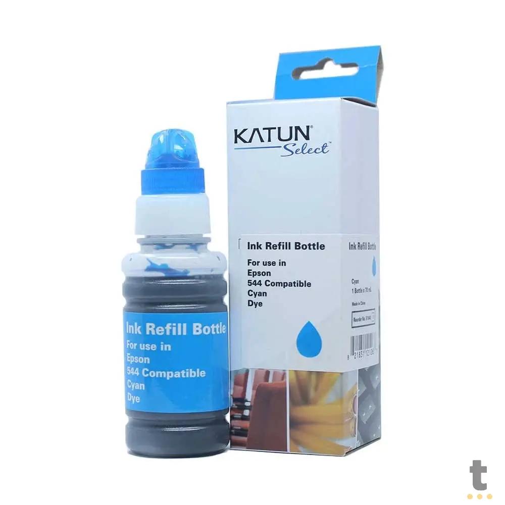 Refil De Tinta Katun P/ Impressoras Epson T544220 70ml - Ciano - P/ L3110 L3210 L3150 L3250 L5190 L5290 L5590 Truedata