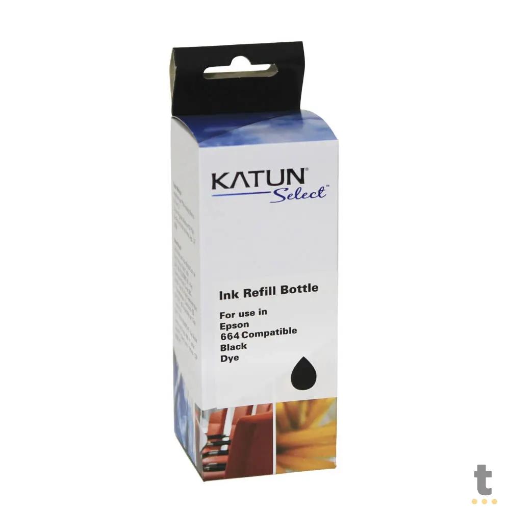Refil De Tinta Katun P/ Impressoras Epson T664120 100ml - Preto Truedata