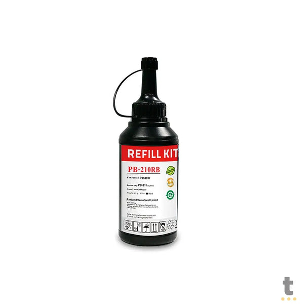 Refil P/ Toner Recarregável Elgin Pantum PB-210RB - Para P2500/ M6500/M6550/M6600n