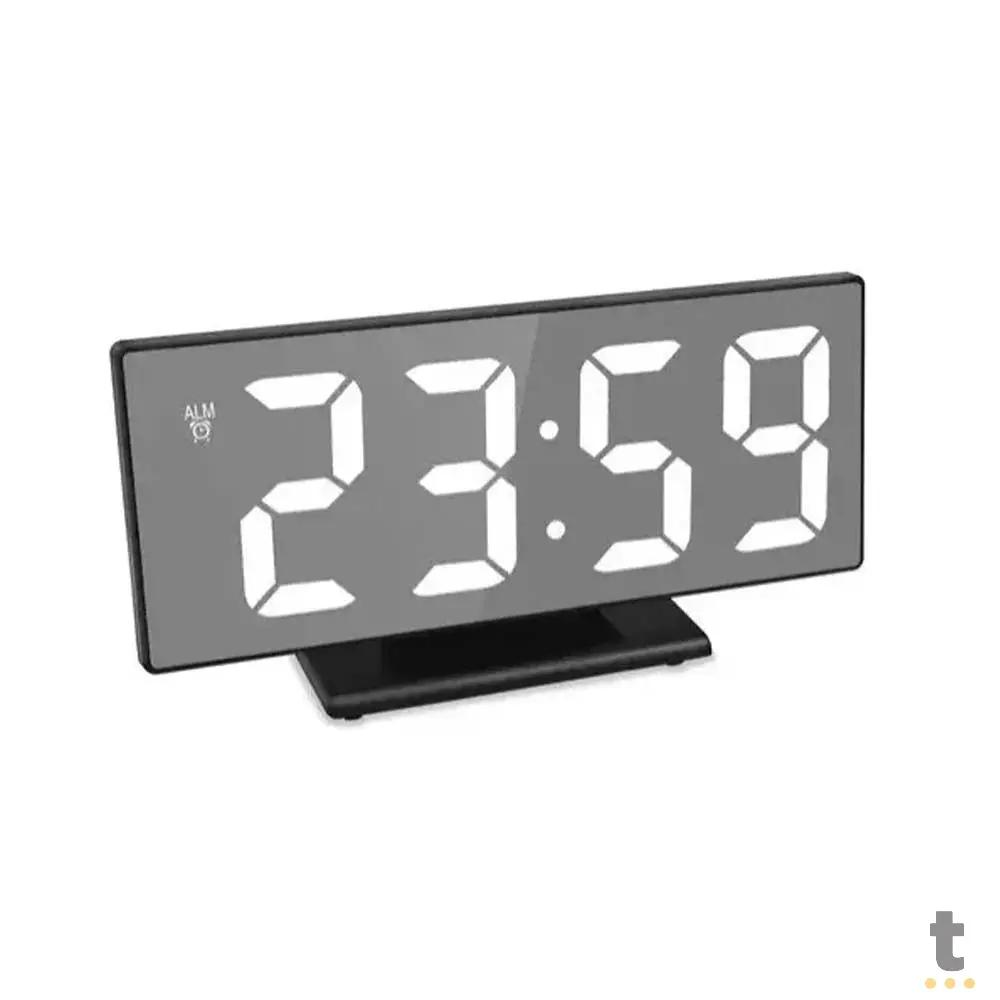 Relogio De Mesa Led RGB Digital Espelhado - VST-888H Truedata