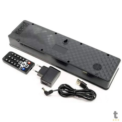 Relogio De Parede Led Digital Lelong C/ Controle Remoto - LE-2113 Truedata