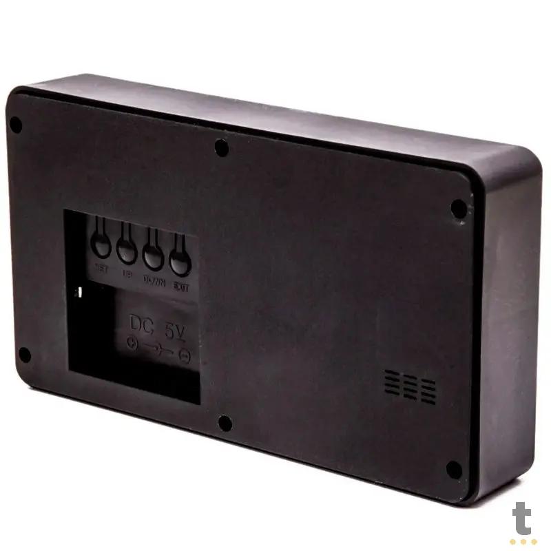 Relogio De Parede Led Digital Lelong C/ Data e Temperatura - LE-2115 Truedata