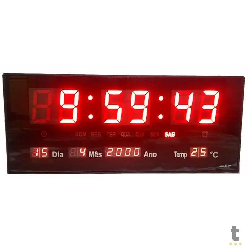 Relogio De Parede Led Digital Lelong LE-2111 Truedata