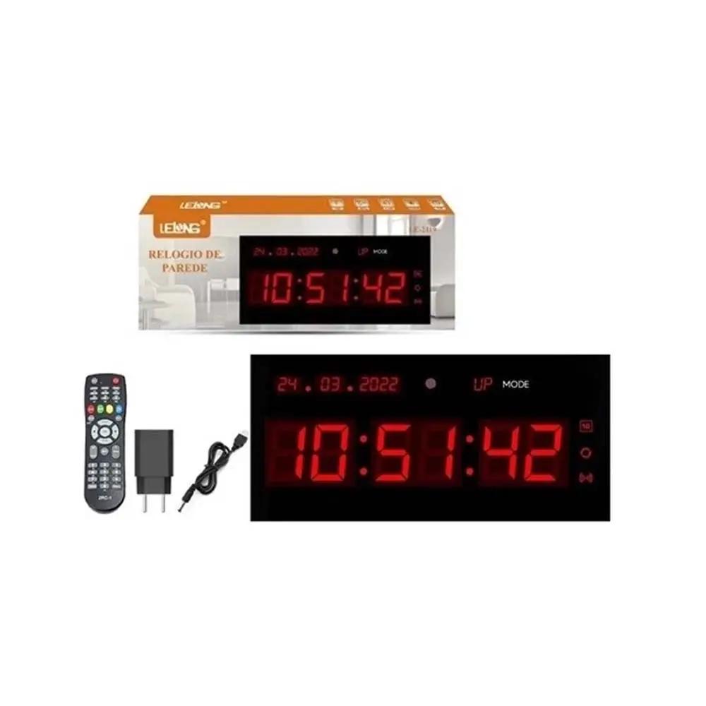 Relogio De Parede Led Digital Lelong - LE-2119 Truedata