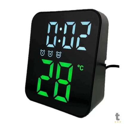 Relogio De Parede Led Digital Lelong - LE-2164 Truedata