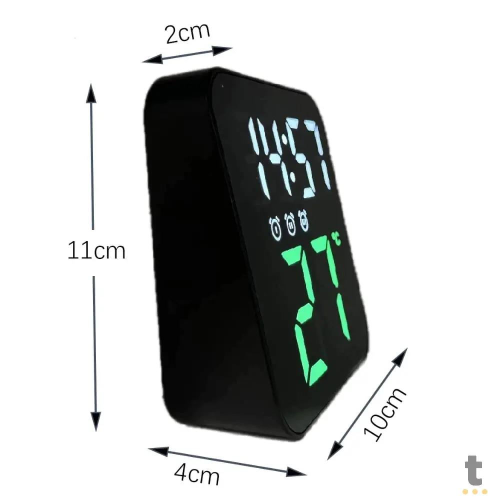 Relogio De Parede Led Digital Lelong - LE-2164 Truedata