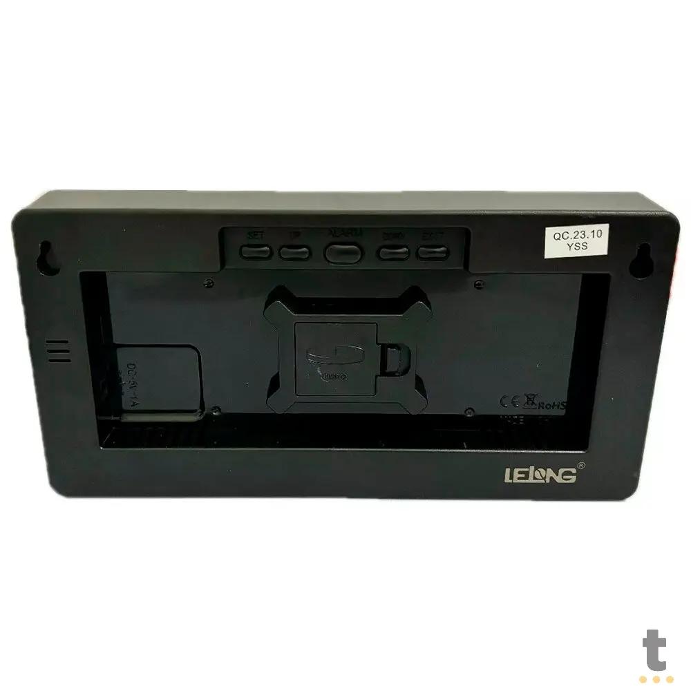 Relogio De Parede Led Digital Lelong - LE-2167 Truedata