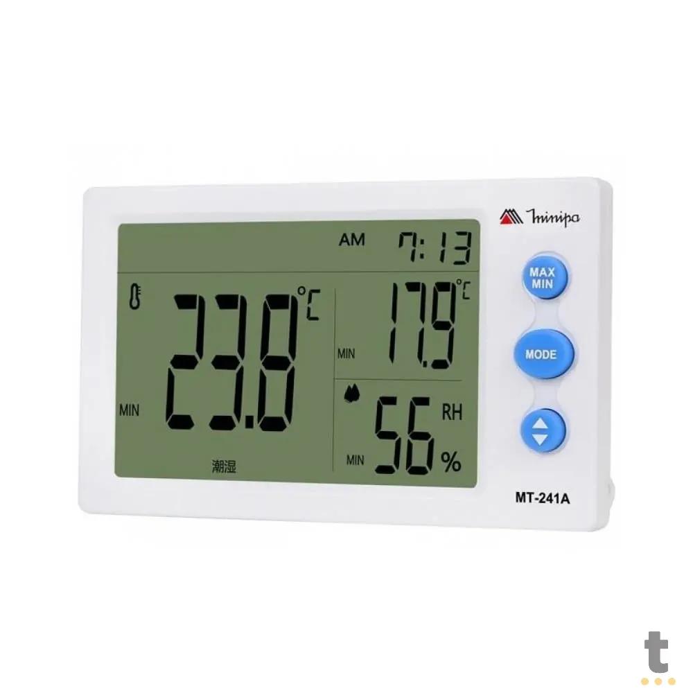 Relógio Termo Higrometro Digital Minipa - MT241A Truedata
