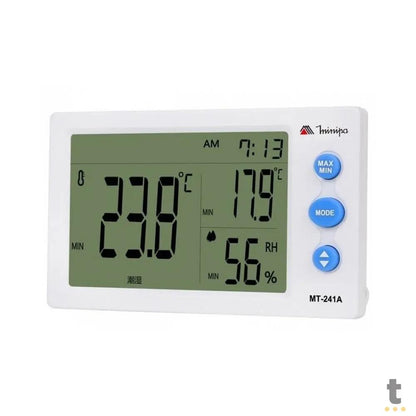 Relógio Termo Higrometro Digital Minipa - MT241A Truedata