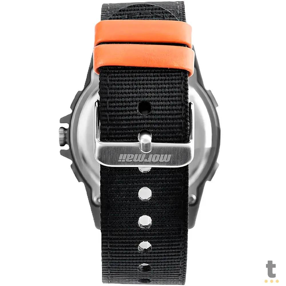 Relógio de Pulso Analogico Casual Preto C/ Pulseira em Nylon - MO6P29AO/8C Truedata