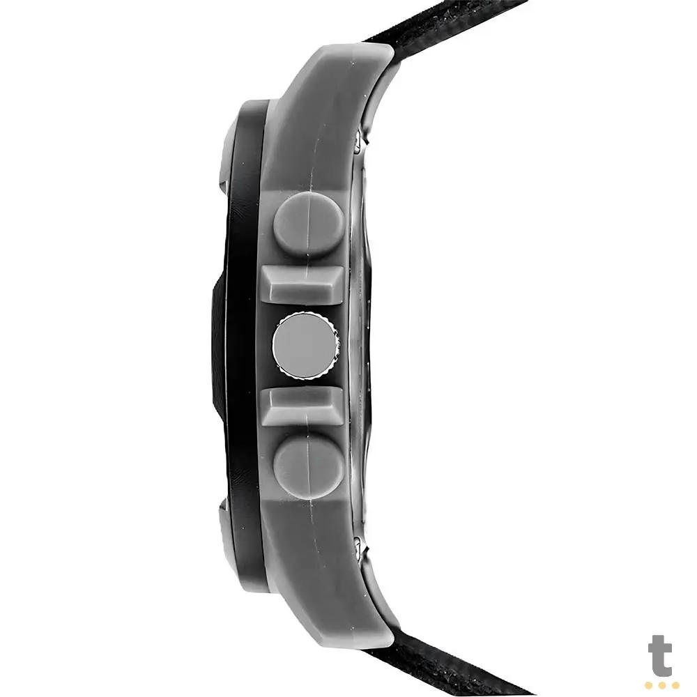 Relógio de Pulso Analogico Casual Preto C/ Pulseira em Nylon - MO6P29AO/8C Truedata