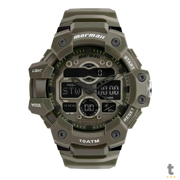 Relógio de Pulso Analogico / Digital Mormaii Force Marrom - MO0631A/8M