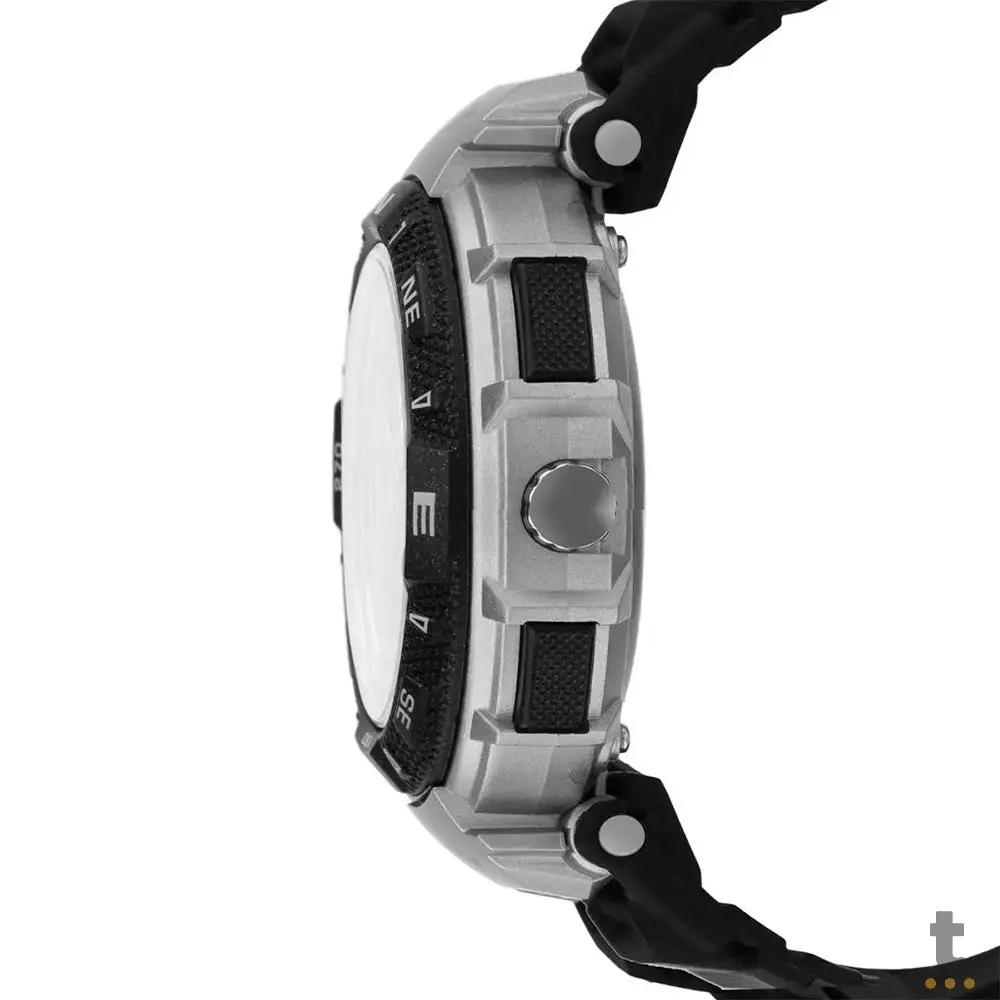 Relógio de Pulso Analogico Digital Mormaii em Polímero Preto - MO0540A/8P Truedata