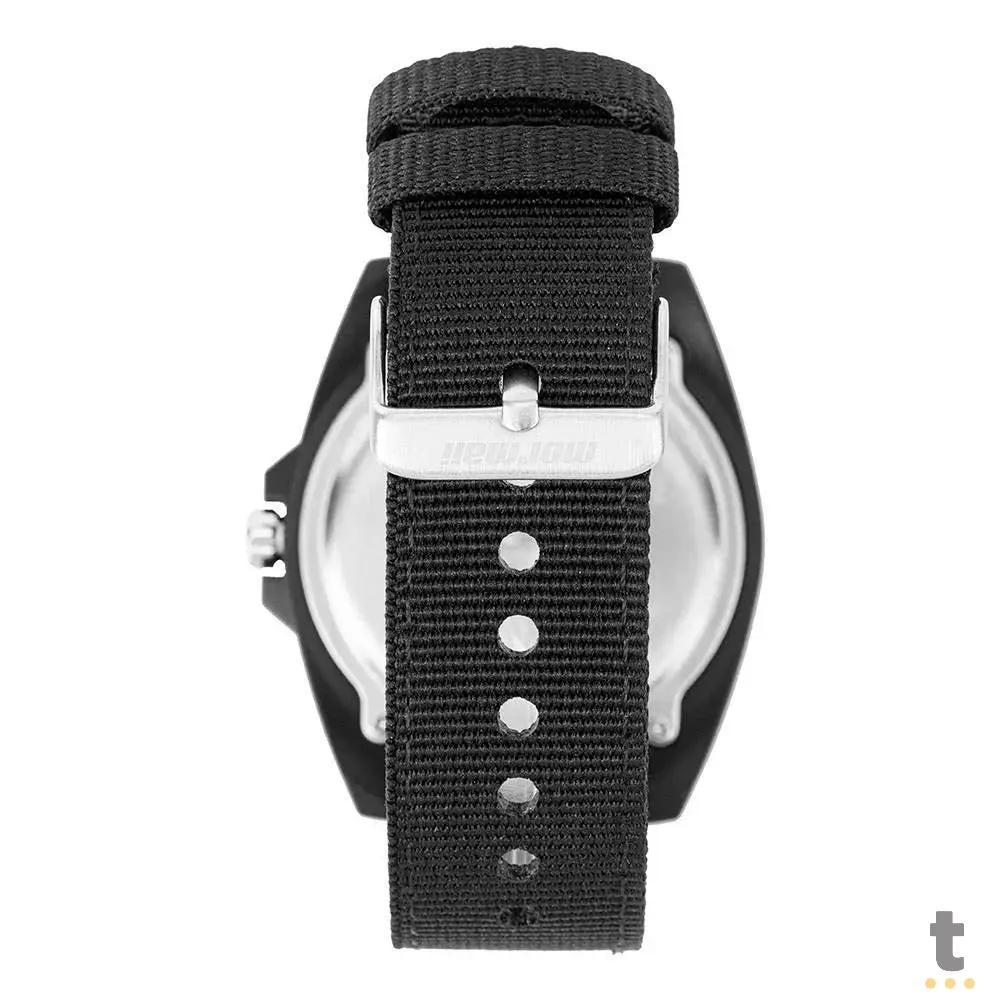 Relógio de Pulso Analogico Mormaii Casual Bege / Preto - MO2035LP/8P Truedata