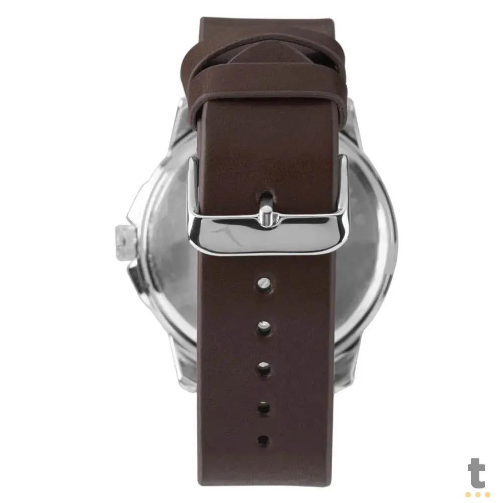 Relógio de Pulso Condor Azul C/ Pulseira Marrom - CO2115MYA/5A Truedata