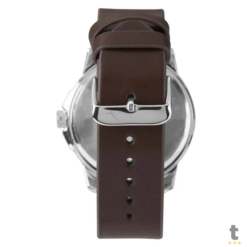 Relógio de Pulso Condor Azul C/ Pulseira Marrom - CO2115MYA/5A Truedata
