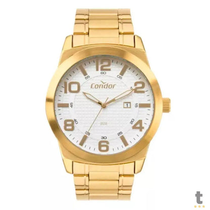 Relógio de Pulso Condor Branco / Dourado - CO2115MWK/4K Truedata
