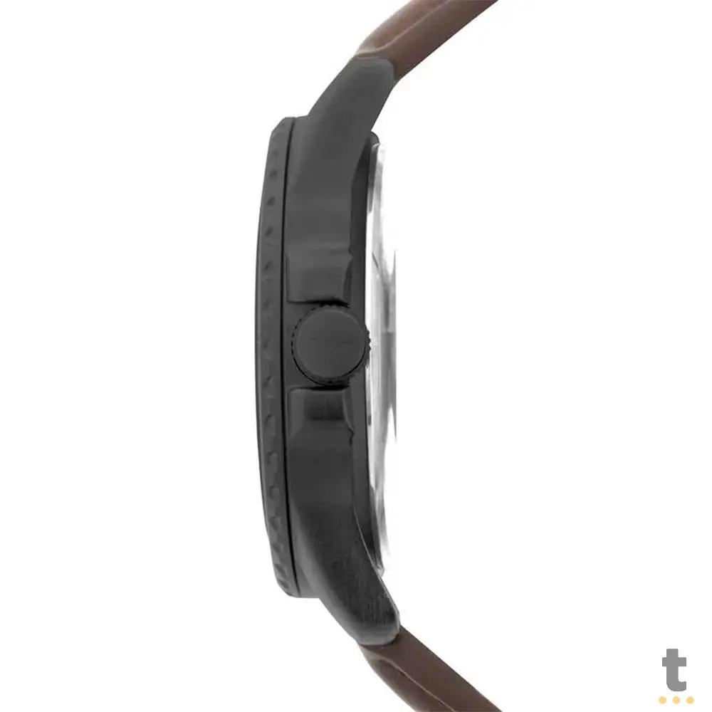 Relógio de Pulso Condor Cinza C/ Pulseira Marrom - CO2115MZA/4F Truedata