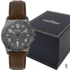 Relógio de Pulso Condor Cinza C/ Pulseira Marrom - CO2115MZA/4F Truedata