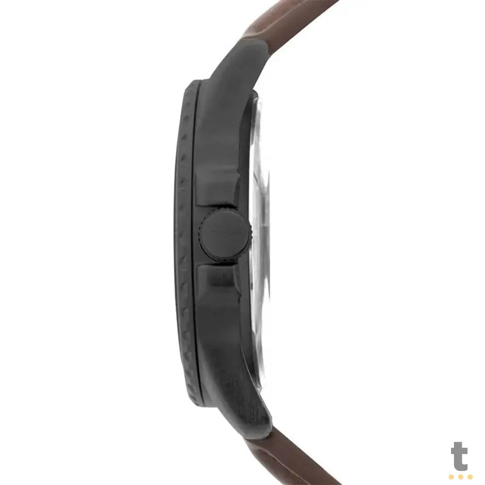 Relógio de Pulso Condor Cinza C/ Pulseira Marrom - CO2115MZA/4F Truedata