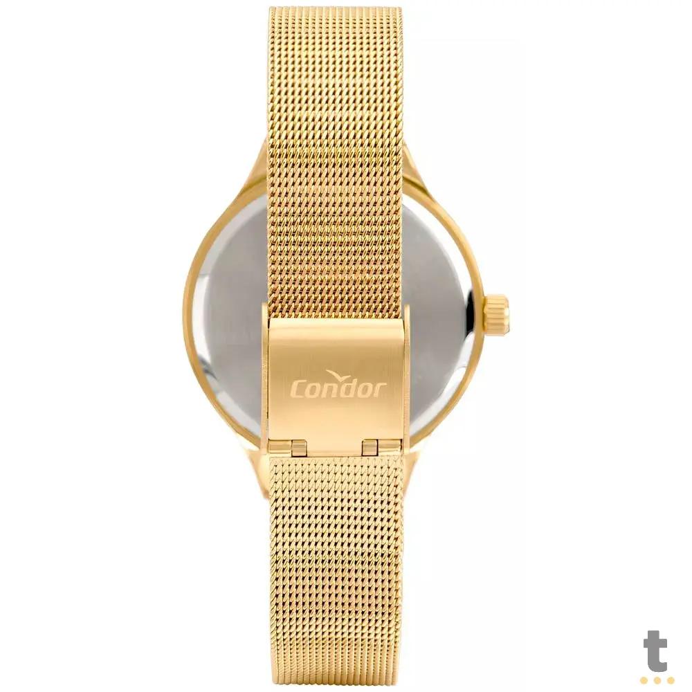 Relógio de Pulso Condor Dourado - CO2035MZW/4K Truedata