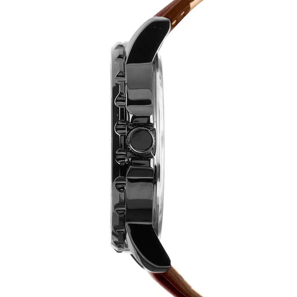 Relógio de Pulso Condor Militar Grafite C/ Pulseira Marrom - CO2035NGE/5P Truedata