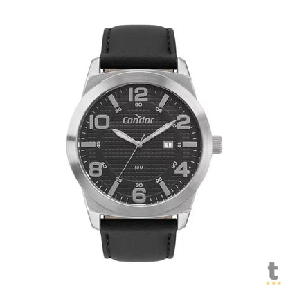 Relógio de Pulso Condor Prata / Preto - CO2115MWL/5P Truedata