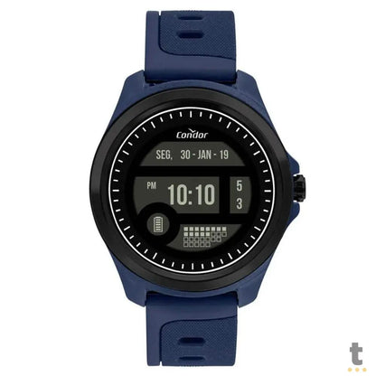 Relógio de Pulso Digital Condor Preto / Azul - COKW05CAA/8AN Truedata