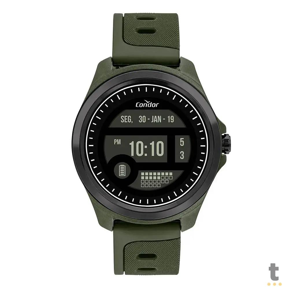 Relógio de Pulso Digital Condor Preto / Verde - COKW05CAA/8V Truedata