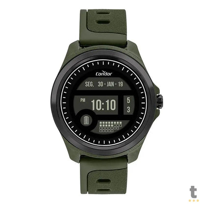 Relógio de Pulso Digital Condor Preto / Verde - COKW05CAA/8V Truedata