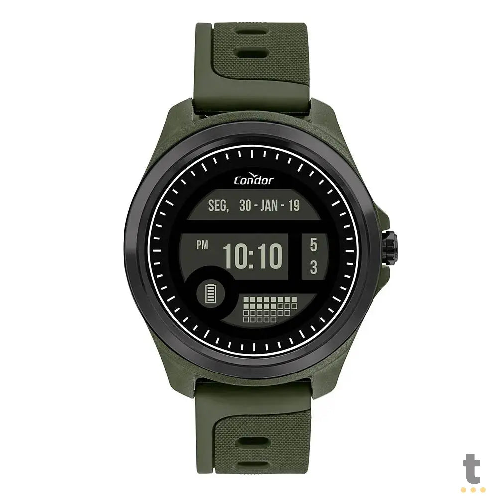 Relógio de Pulso Digital Condor Preto / Verde - COKW05CAA/8V Truedata