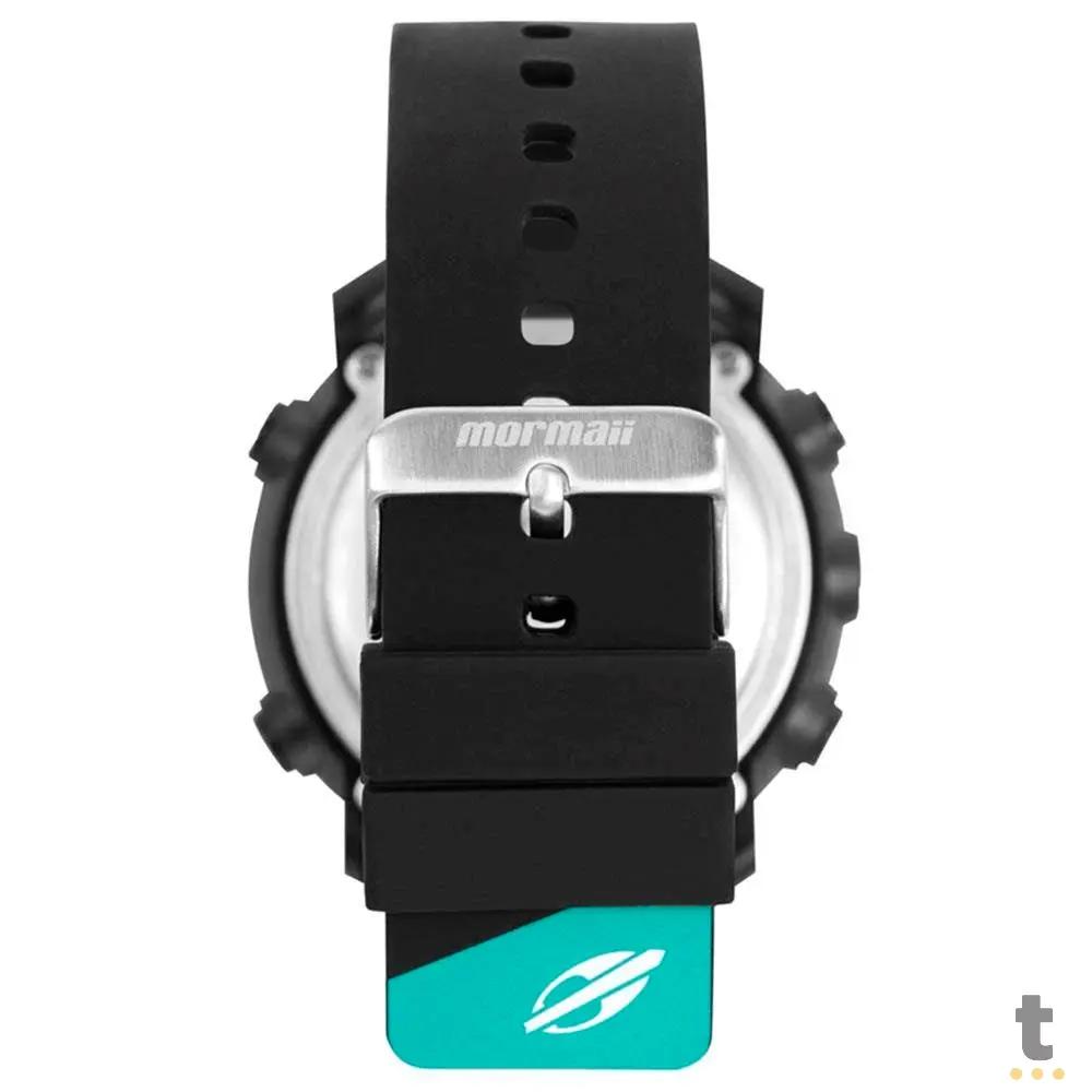 Relógio de Pulso Digital Mormaii Action em Silicone Preto - MO0705AA/8A Truedata
