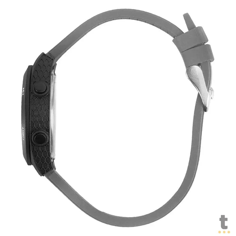 Relógio de Pulso Digital Mormaii Cinza - MO20900/8C Truedata