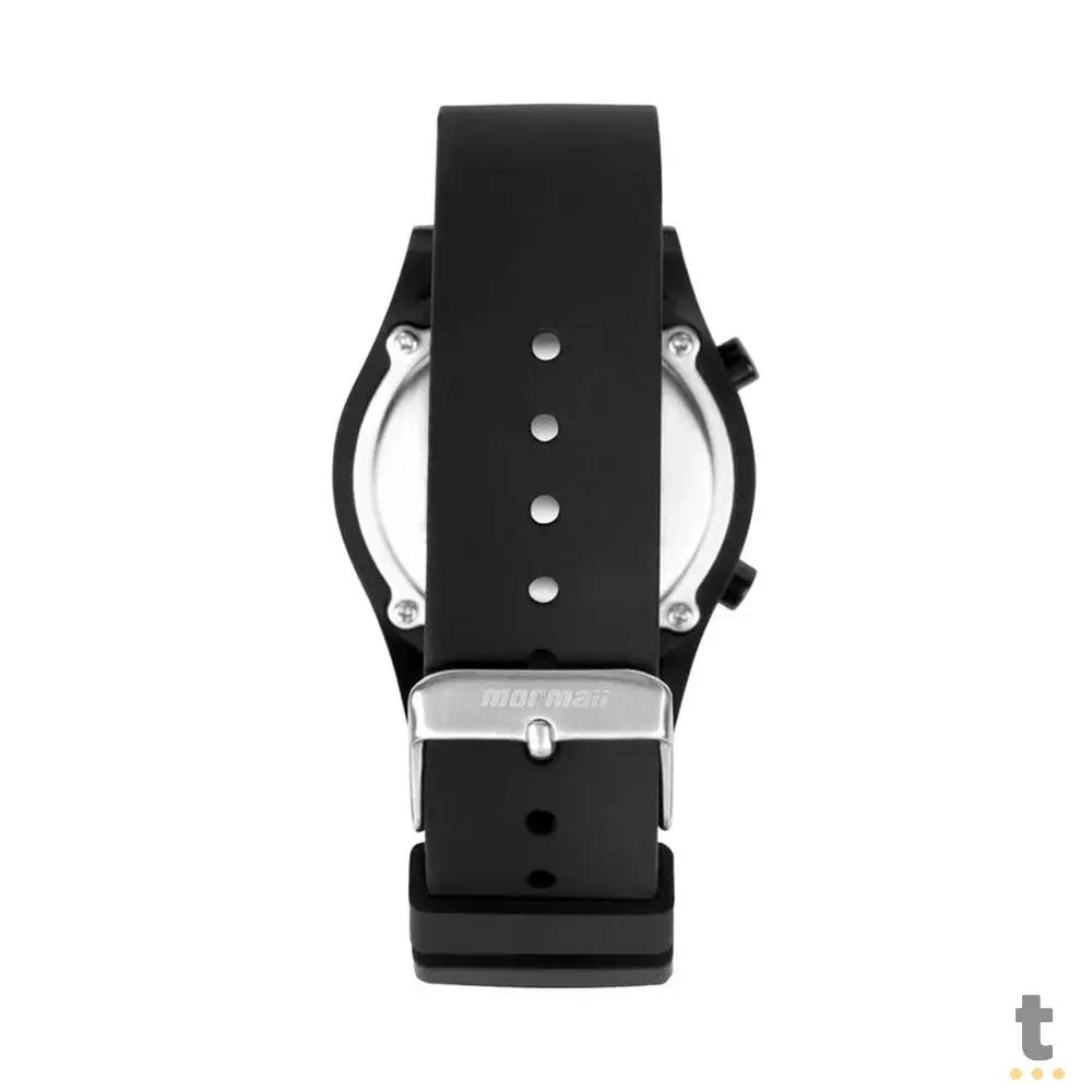 Relógio de Pulso Digital Mormaii Maui em Silicone Preto - MO13001A/K8J Truedata