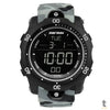 Relógio de Pulso Digital Mormaii Urban Militar em Silicone Preto/Cinza - MO10900B/8F Truedata
