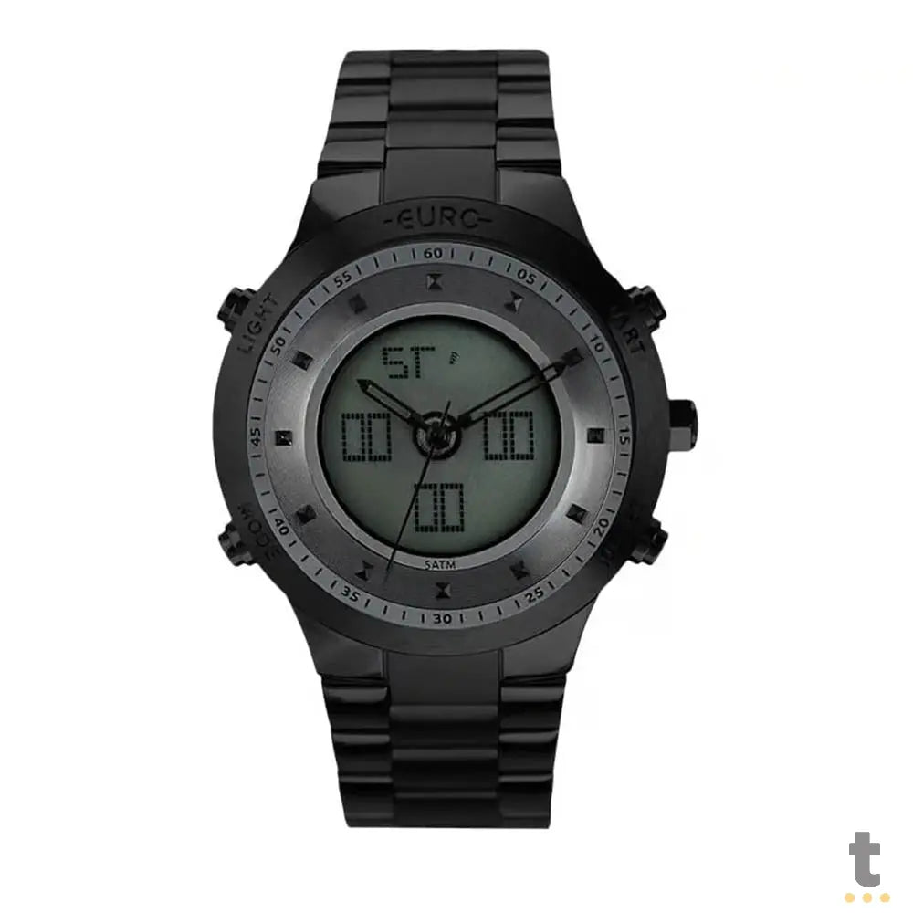 Relógio de Pulso Euro Analogico / Digital Sporty Lux Preto - EUBJ3889AC/4P Truedata