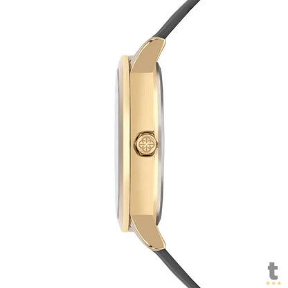 Relógio de Pulso Euro Collection Preto / Dourado - EU2035YUG/5C Truedata