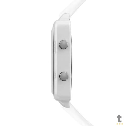 Relógio de Pulso Euro Digital Fashion Fit Reflexos Branco - EUJHS31BAQT/5B Truedata