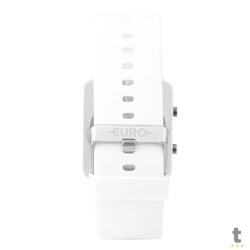 Relógio de Pulso Euro Digital Fashion Fit Reflexos Branco - EUJHS31BAQT/5B Truedata