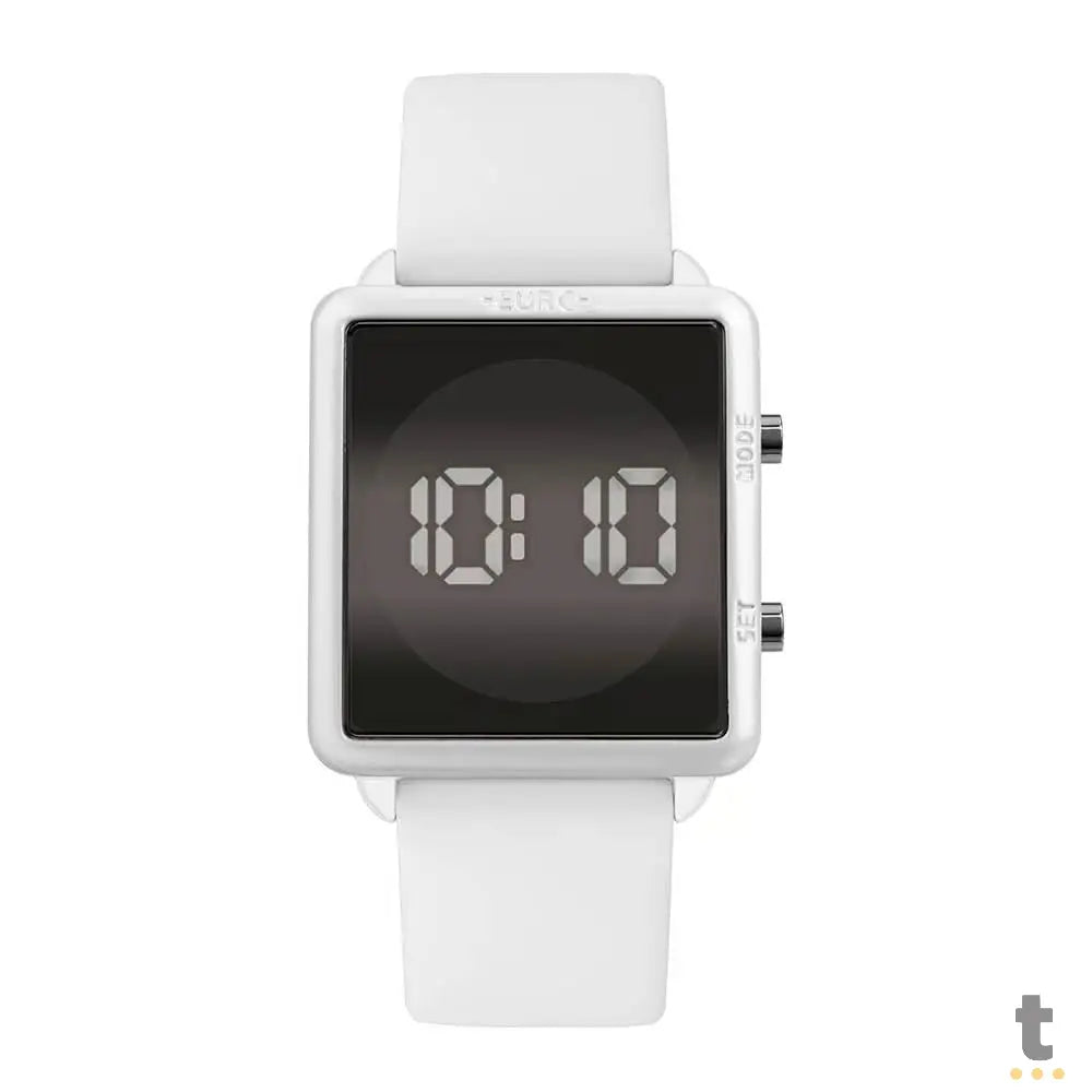 Relógio de Pulso Euro Digital Fashion Fit Reflexos Branco - EUJHS31BAQT/5B Truedata