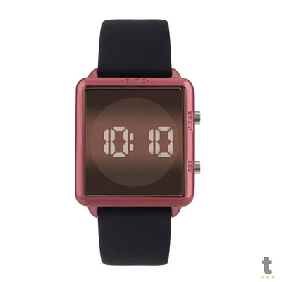 Relógio de Pulso Euro Digital Fashion Fit Reflexos Preto / Vermelho - EUJHS31BAQU/5P
