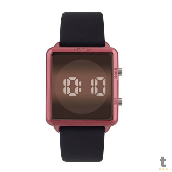 Relógio de Pulso Euro Digital Fashion Fit Reflexos Preto / Vermelho - EUJHS31BAQU/5P