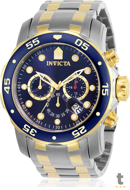Relógio de Pulso Invicta Pro Diver Azul / Prata - 0077 Truedata