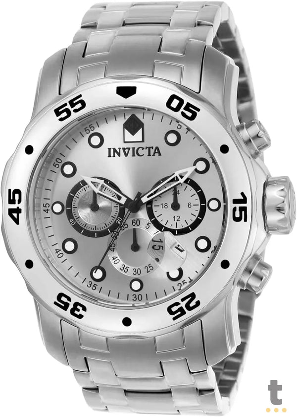 Relógio de Pulso Invicta Pro Diver Scuba em Aço Cinza - 0071