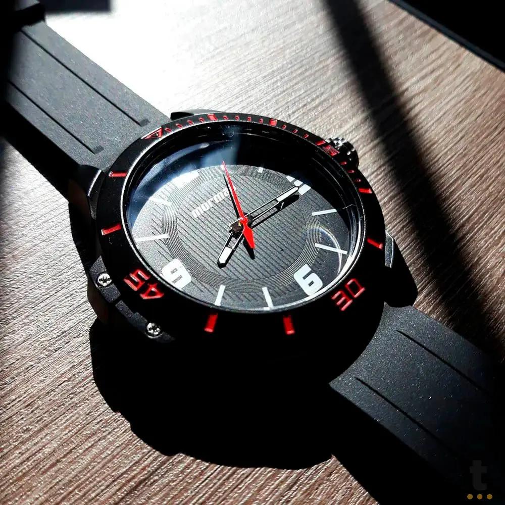 Relógio de Pulso Mormaii Acqua em Silicone Preto - MO2035FL/8R Truedata