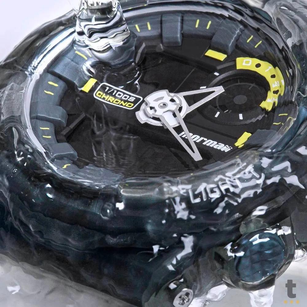 Relógio de Pulso Mormaii Action em Silicone Cinza - MO19781AA/8Y Truedata