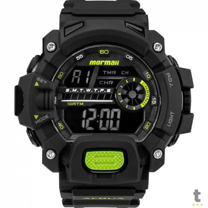 Relógio de Pulso Mormaii Lumi em Silicone Preto - MO1132AG/8V Truedata