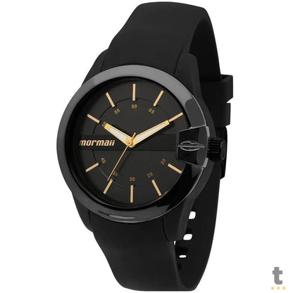 Relógio de Pulso Mormaii Maui em Silicone Preto - MOPC21JAH/8P Truedata
