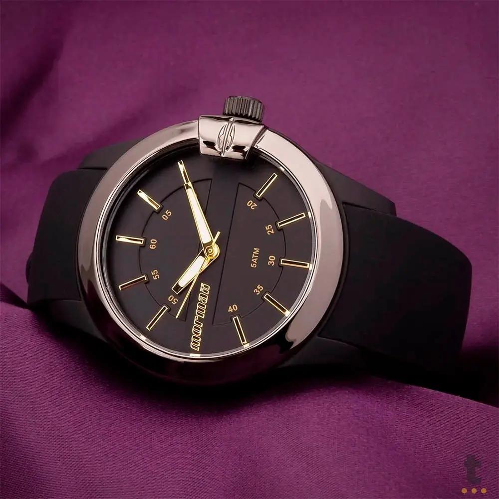 Relógio de Pulso Mormaii Maui em Silicone Preto - MOPC21JAH/8P Truedata