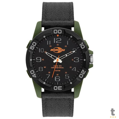 Relógio de Pulso Mormaii On The Road em Nylon Verde - MO2035KH/8V Truedata